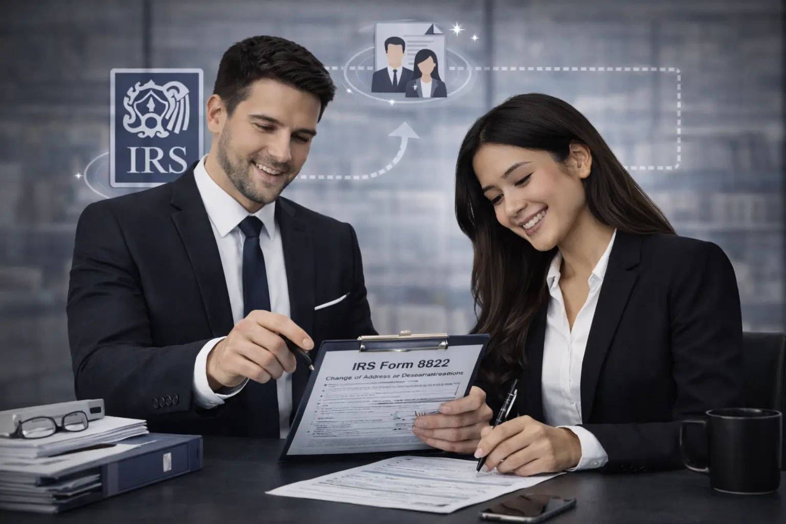 Formulario 8822-B IRS